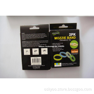 Non-Toxic Anti Mosquito Repellent Bracelet Wristbands (P5102)